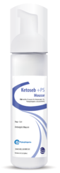 Ketoseb +PS Mousse l Antiseptic Mousse For Pets - Cat