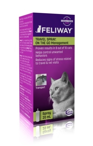 Feliway Classic - Spray voyage - Anti-stress pour chat - 20 ML