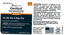 Gentizol Ointment, 15g