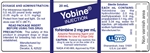 Yobine Injection, 2mg