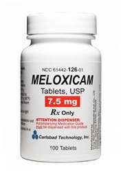 Meloxicam 7.5mg, 100 Tablets