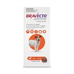 BRAVECTO For Dogs 10-22 lbs, 1 Chew ORANGE