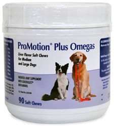 ProMotion Plus Omegas For Medium & Large Dogs, 90 Soft Chews