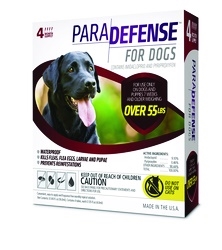 ParaDefense For X-Large Dogs 21-55 lbs, 4 Pack