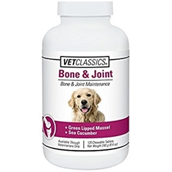 Vet Classics Bone & Joint Maintenance Canine, 120 Chewable Tablets