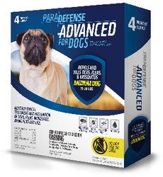 ParaDefense ADVANCED For Medium Dogs 11-20 lbs, 4 Pack
