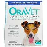 Oravet  Dental Hygiene Chews Small Dogs 10 to 24 lbs, 14 Chews