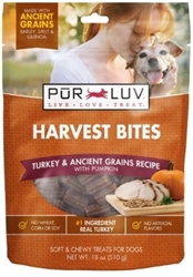 Pur Luv Harvest Bites, Turkey & Ancient Grains With Cranberry, 18 oz