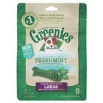 Greenies Freshmint Dental Chews for Dogs, Large, 9 Count