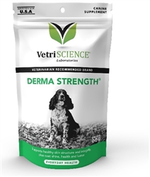 VetriScience Derma Strength Canine, 70 Bite-Sized Chews