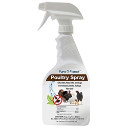 Davis Pure Planet Natural Poultry Spray, 22 oz