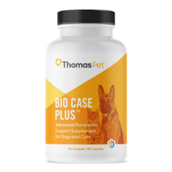 ThomasPet Bio Case Plus Advanced Pancreatic Support, 180 Capsules