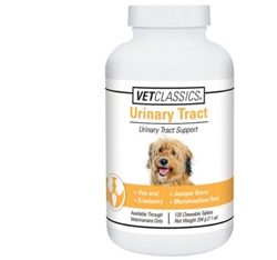 Vet Classics Urinary Tract for Dogs, 120 Chewable Tablets