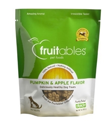 Fruitables Natural Dog Treats, Pumpkin & Apple 7 oz