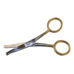 Millers Forge Feather Light Blunt Tip Ear & Nose Stainless Shears 4"