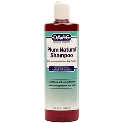 Davis Plum Natural Shampoo, 12 oz