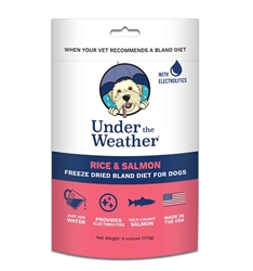 Under the Weather Rice & Salmon Freeze Dried Bland Diet For Dogs, 6 oz