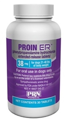 Proin ER (Phenylpropanolamine HCL Extended-Release) 38mg, 30 Tablets