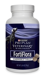 FortiFlora Canine Nutritional Supplement, 45 Chewable Tablets