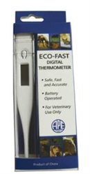 Eco-Fast Digital Thermometer - Safe, Fast and Accurate Veterinary Thermometer