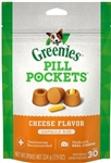 Greenies Pill Pockets For Dogs, Cheese - Capsule Size, 30 Count