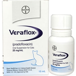 Veraflox Oral Suspension 2.5% For Cats, 15 ml