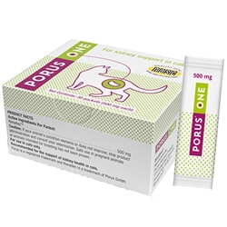 Dechra Porus One For Kidney Support in Cats, 30 Packets (500 mg Each)