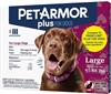 PetArmor Plus For Large Dogs 45-88 lbs, 3 Tubes