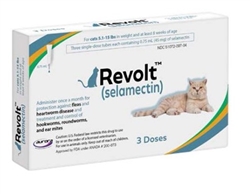 Revolt (Selamectin) For Cats 5-15 lbs, 3 Doses