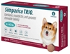 Simparica TRIO Chewable Tablets For Dogs 22-44 lb Blue, 6 Pack