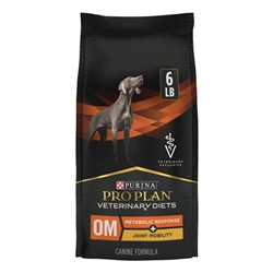 Purina ProPlan Veterinary Diets  OM Metabolic Response + Joint Mobility  Canine Formula - Dry, 6 lbs