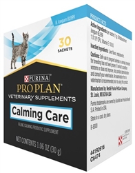 Purina Calming Care Feline Probiotic Supplement, 30 Sachets