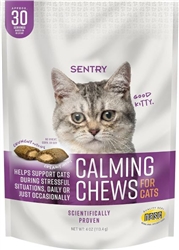 Sentry Behavior Calming Chews For Cats, 4 oz