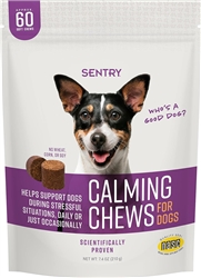 Sentry Behavior Calming Chews For Dogs, 60 Count