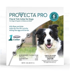 Provecta Pro Flea & Tick Collar for Dogs