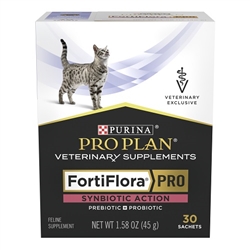 FortiFlora PRO Synbiotic Action Feline Probiotic Supplement 30 Sachets