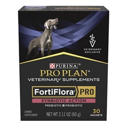FortiFlora PRO Synbiotic Action Canine Probiotic Supplement 30 Sachets