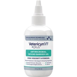 Vetericyn VF Plus Antimicrobial Wound Barrier Gel, 3 oz