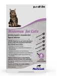 Midamox Topical for Cat 9-18lb, 6 Dose Card