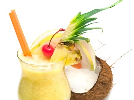 Pina Colada, 4 oz. bottle of Pina Colada fragrance oil for candles.  Soy carrier.  1/2 oz.-1 oz. per pound of wax.