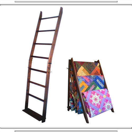 American English LadderRack Quilt Display Ladder- 7 Rung Model