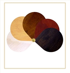 Stain Sample for All Built by Briick Quilting Products