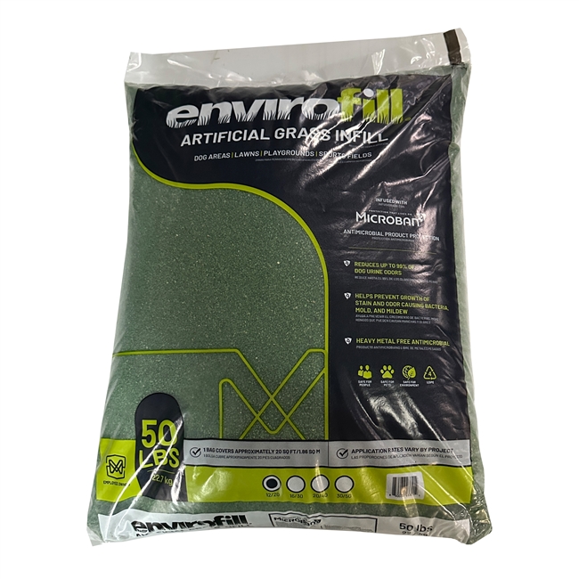 12/20 Green Envirofill Sand For Synthetic Turf Artificial Grass Landscape