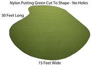 15 Feet x 30 Feet Synthetic Turf Grass Nylon Practice Putting Golf Green Indoor or Outdoor