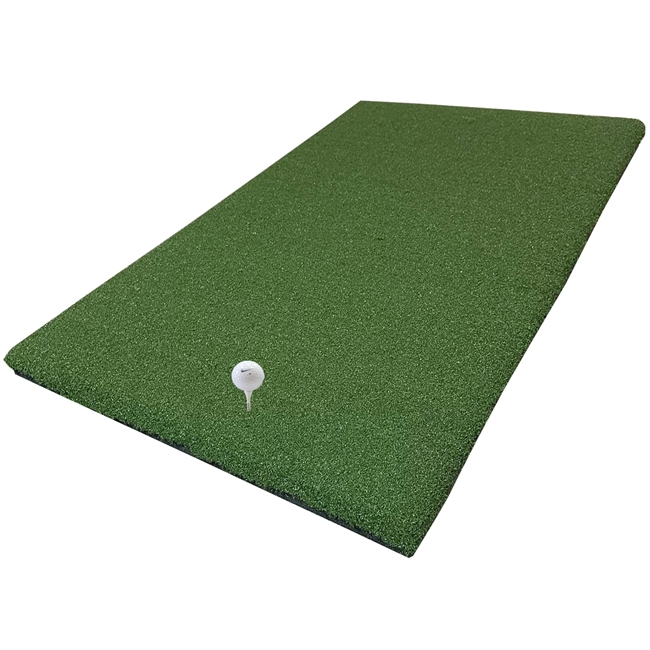 28 Inches x 60 Inches Wood Tee Golf Mat