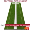3 x 10 Green Softball Pitching Mat
