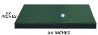 1 Foot x 2 Feet Commercial Golf Mat With 5/8" Foam