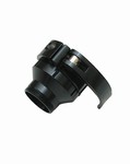 Warrior Ion G Lock Clamping Feed Neck - Low Rise - Black
