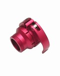 Warrior Proto Rail, M6, M7, DM6, DM7 G Lock Clamping Feed Neck - Low Rise - Dust Red