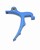 Warrior Proto Rail Saw Rolling Trigger - Dust Blue